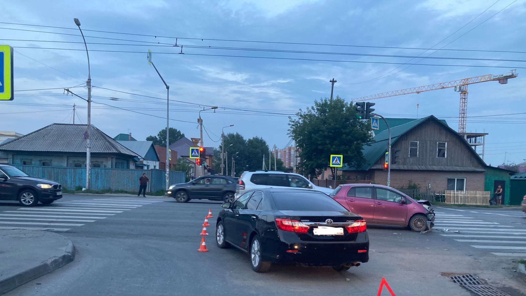 Подросток попал в больницу после аварии в Новосибирске