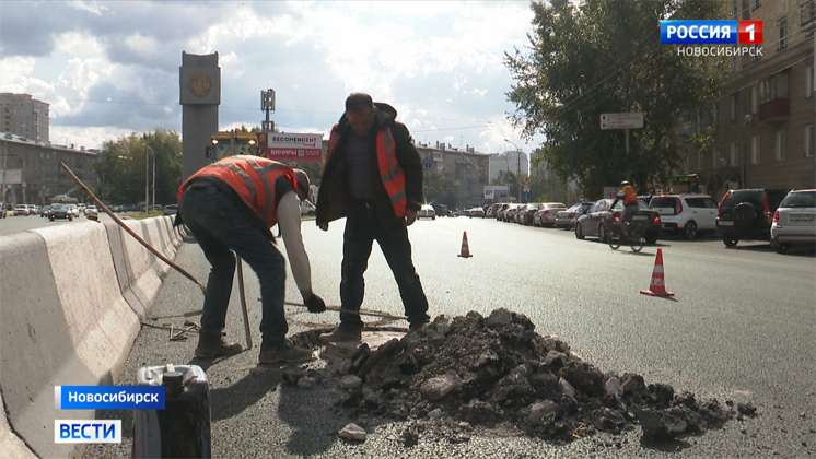 Проверки качества ремонта дорог в Новосибирске станут проводить чаще