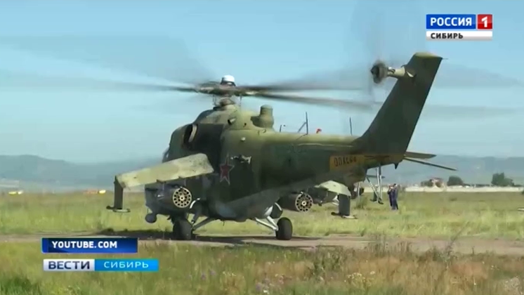 Ударные «Крокодилы» пополнили авиационный полк Центрального военного округа 