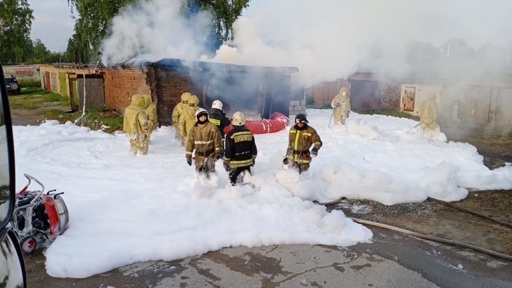 Семь взрослых и ребёнка спасли новосибирские пожарные на выходных