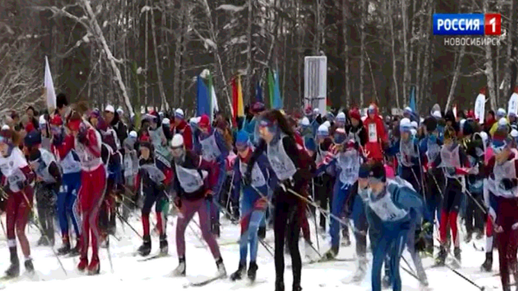  В Новосибирске прошла «Лыжня России»