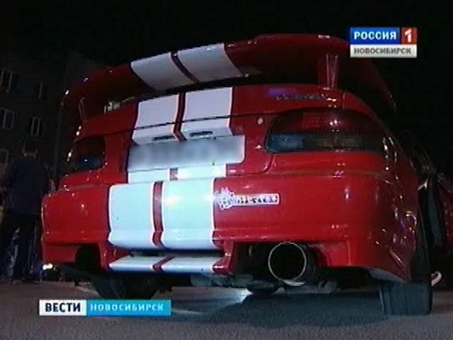 Полицейские ловили гонщиков с громкими авто с ходе масштабного рейда в Новосибирске