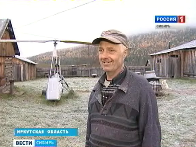 В заброшенной деревне Иркутской области живет единственный житель