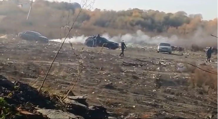 «Вести» публикуют видео стрельбы в районе Хилокского рынка