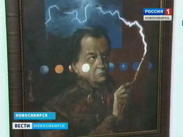 В Толмачево открыли выставку известного новосибирского художника