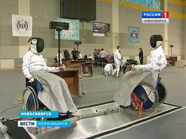 В Новосибирске открыли Первенство России по фехтованию на колясках