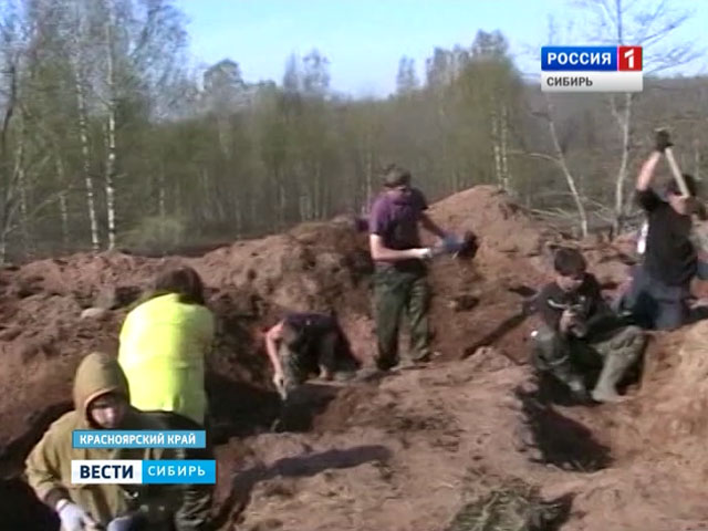 Красноярские школьники отправились на раскопки в Новгородскую область