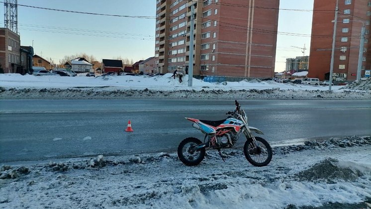 16-летний мотоциклист разбился в Новосибирске