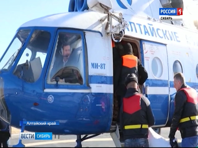 Аэромобильная группировка Сибирского Центроспаса готовится бороться с паводком на Алтае