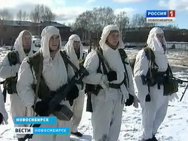 Спецназ обживается на новой базе в Новосибирской области
