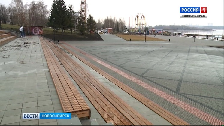 В Новосибирске начинают второй этап реконструкции Михайловской набережной