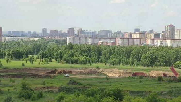 Неизвестные воруют муниципальную землю в Новосибирске