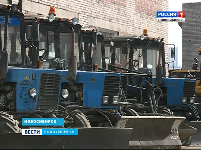 Новосибирские дорожники проверили технику к зиме