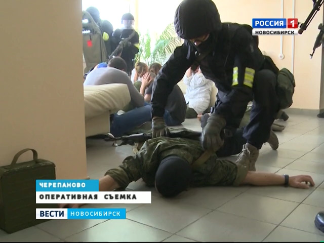 В Черепановской ЦРБ спасли пациентов от атаки террористов