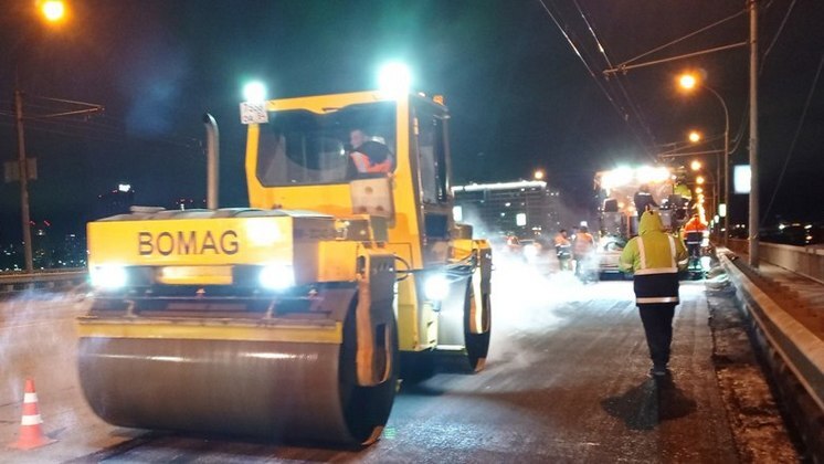 В Новосибирске начали большой ремонт Димитровского моста 