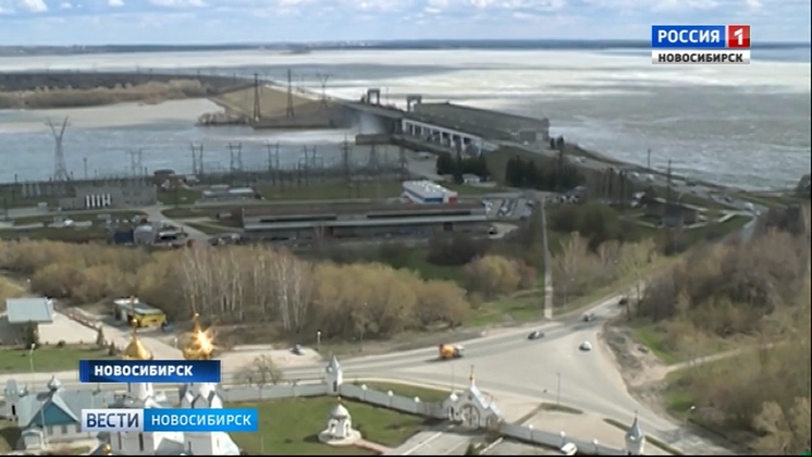 Новосибирская ГЭС увеличивает сбросы