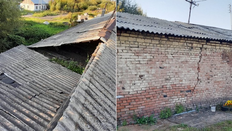 В многоквартирном доме на окраине Новосибирска рухнула крыша