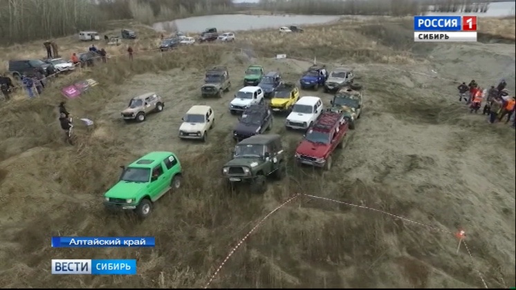 В Алтайском крае прошли соревнования внедорожников «Апрельский кураж»