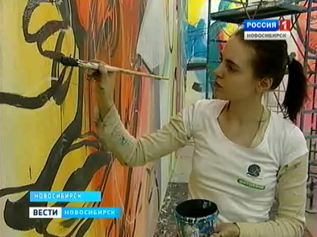 Новосибирские художники решили оживить граффити