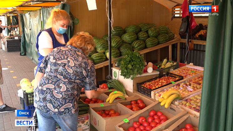 На омских рынках резко подорожали овощи и фрукты