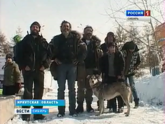 В Иркутске побывали участники французской экспедиции на собачьих упряжках