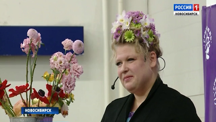 В Новосибирск приехала законодательница моды в мире живых цветов