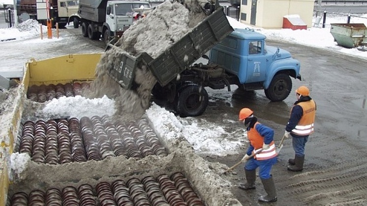 В Новосибирске заработала снегоплавильная станция вопреки решению суда