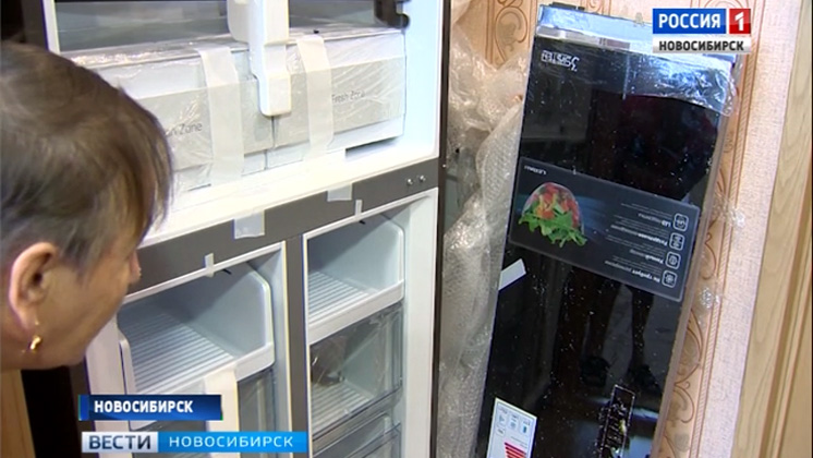 Новосибирцы спорят с крупной торговой сетью из-за разбитого холодильника