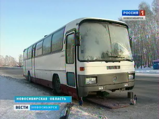 Междугородний автобус на Павлодар в двадцатиградусный мороз сломался на трассе