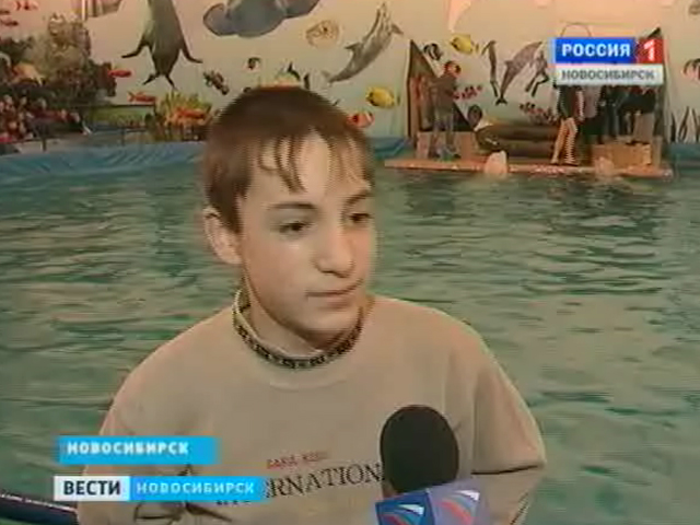 Желание Егора попасть в дельфинарий исполнено