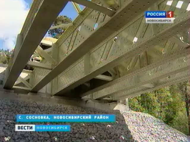 В Новосибирской области завершают строительство первого автомобильного моста из композитных материалов