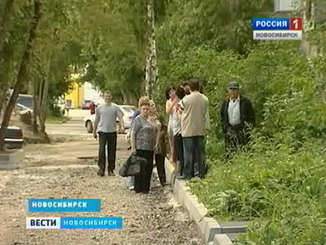 Жильцы одного из домов Новосибирска воюют с соседями из-за срубленных деревьев во дворе