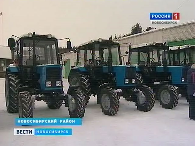 Лесники Новосибирской области к новому году получили новую технику