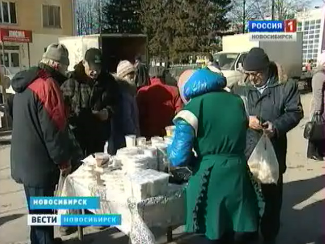 В Калининском районе Новосибирска прошла продовольственная ярмарка
