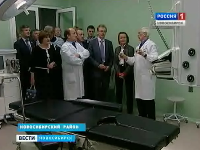 В кольцовской больнице по программе модернизации здравоохранения открыли новый оперблок