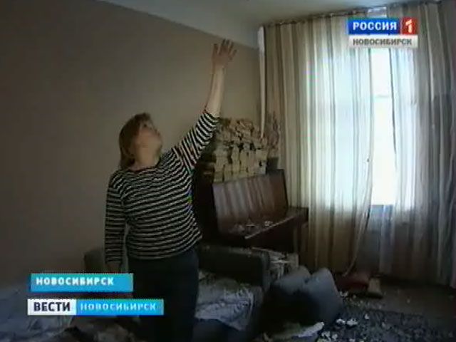 В одном из домов Новосибирска оказались затопленными несколько квартир