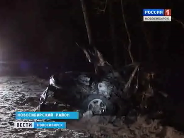 На трассе Новосибирск-Колывань произошло ДТП, два человека погибли