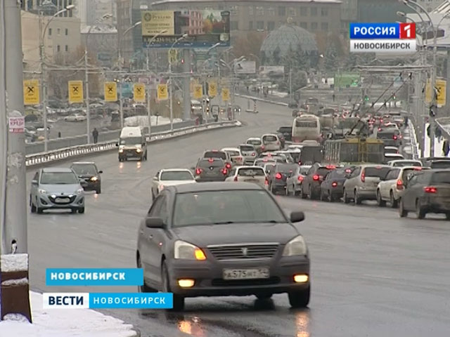 Первый снег в Новосибирске не привел к увеличению ДТП