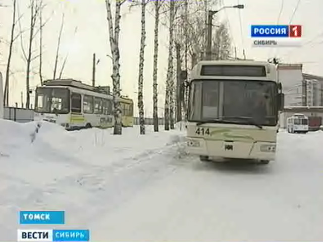 В Томске не хватает водителей троллейбусов и трамваев