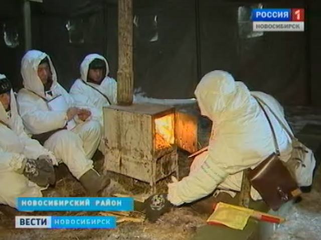 Новосибирские солдаты не боятся сибирских холодов
