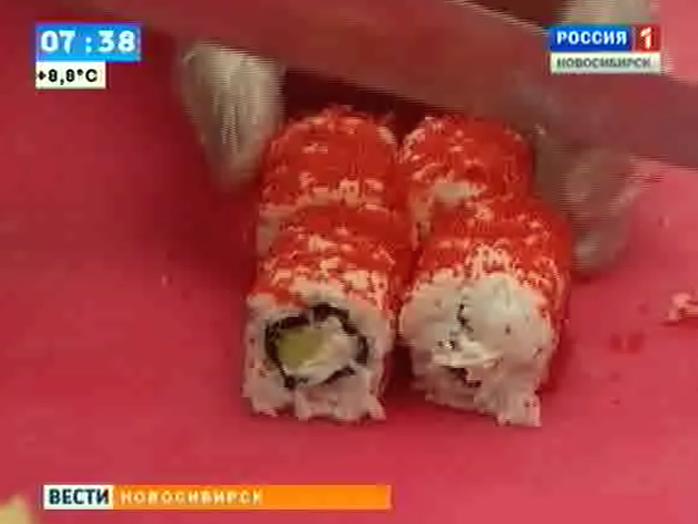 В Новосибирске устроили кулинарный поединок среди поваров-сушистов