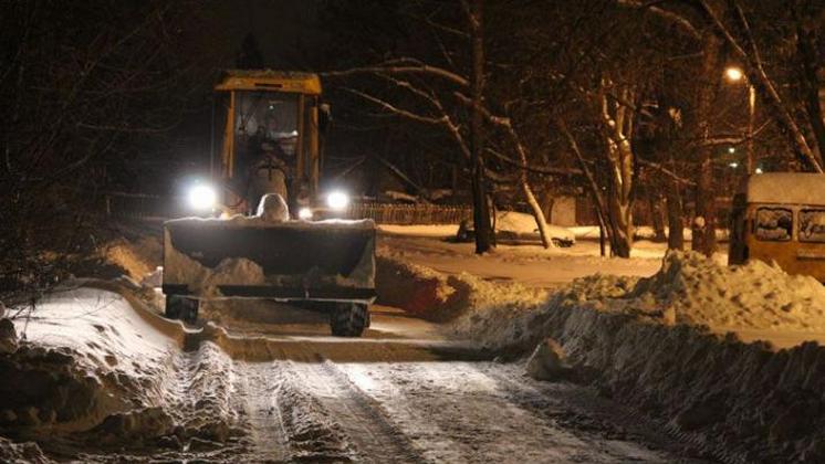 Какие улицы очистят от снега в Новосибирске в ночь с 4 на 5 февраля