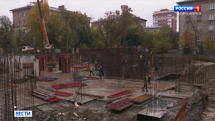 К строительству нового здания школы № 54 приступили в Новосибирске