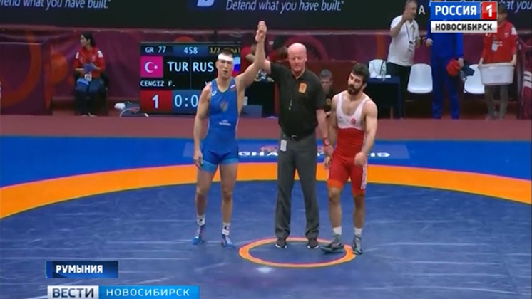 Новосибирский борец Роман Власов в четвертый раз стал чемпионом Европы