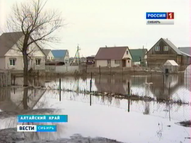 Большая вода пришла в Алтайский край: несколько населённых пунктов затоплены