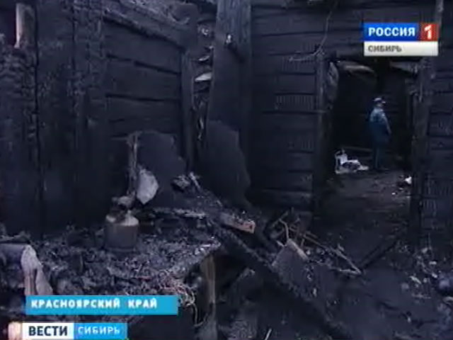 Шесть детей стали жертвами пожара в селе Еловое Красноярского края