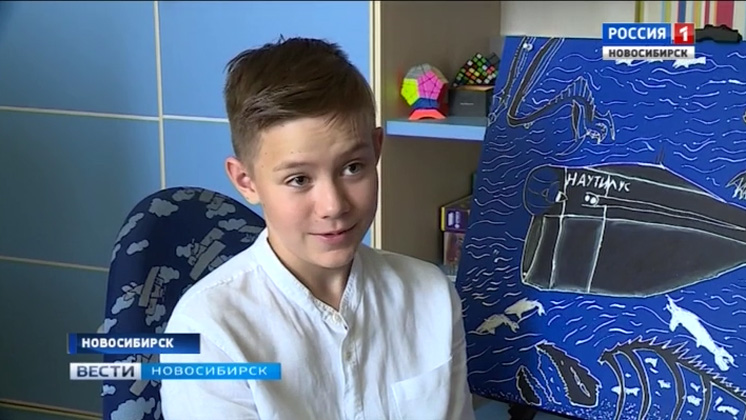 Картину 11-летнего новосибирского школьника представят в Третьяковской галерее