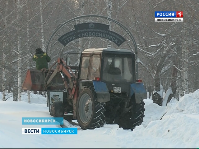 Арку  в сквере на Сибиряков-Гвардейцев восстановили после сюжета «Вестей»