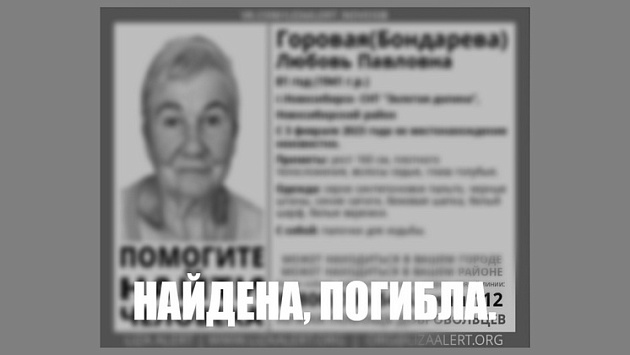 81-летняя любительница скандинавской ходьбы погибла под Новосибирском