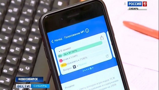Новосибирец придумал мобильное приложение для электронного голосования в доме